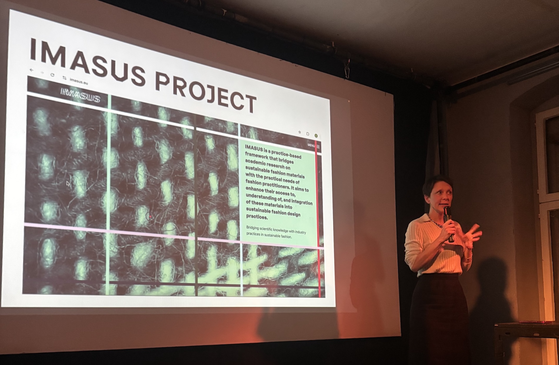 IMASUS at the Disruptive Materials Institute: Reimagining Sustainable Fashion from the Ground Up